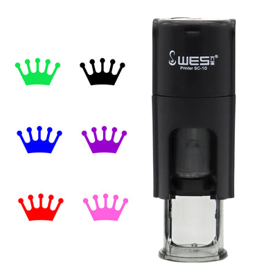 Crown Stamp with available ink colours