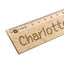 Name Engraved Ruler Wood 30cm 