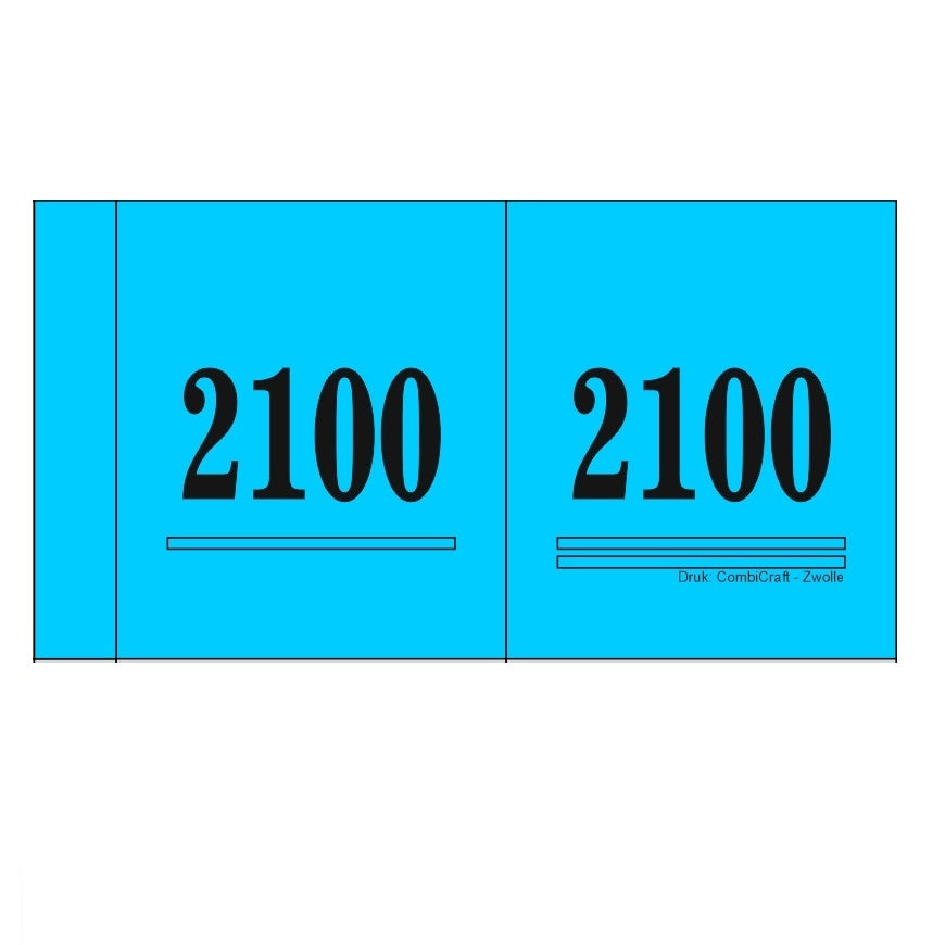 Premium Double Number Check Tickets Custom Number Ranges