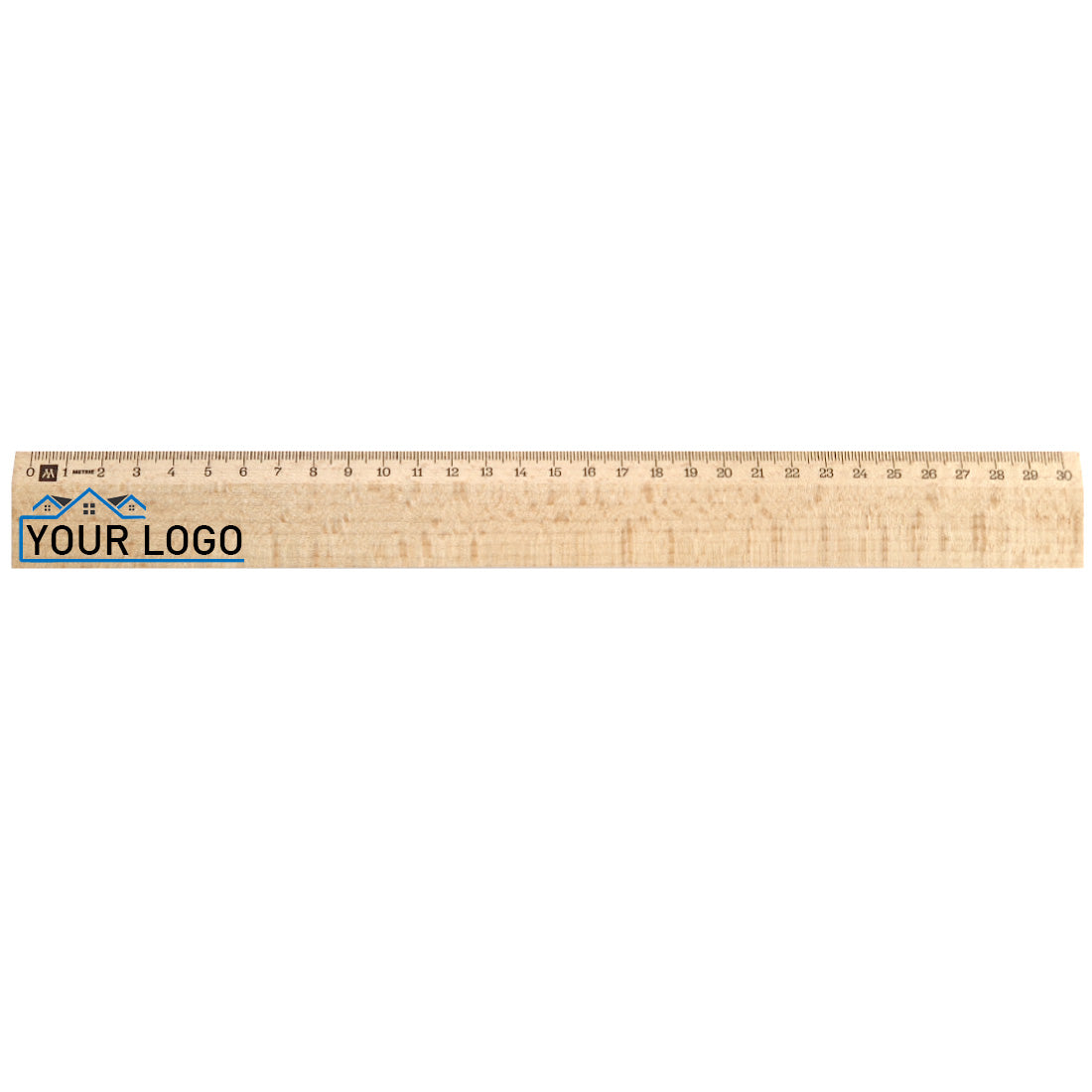 Standard 30 Cm Ruler Personalised 30cm Wooden Ruler | Sustainable Stationery | CombiCraft ...