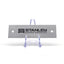 Rectangle Aluminium Logo Plates with Two Drill Holes Horizontal