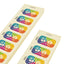Custom Printed Ticket Strips On Pastel Yellow With A Full-Colour Design and Sequential Numbering