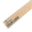 Custom Printed Wooden Ruler 30CM Full Colour