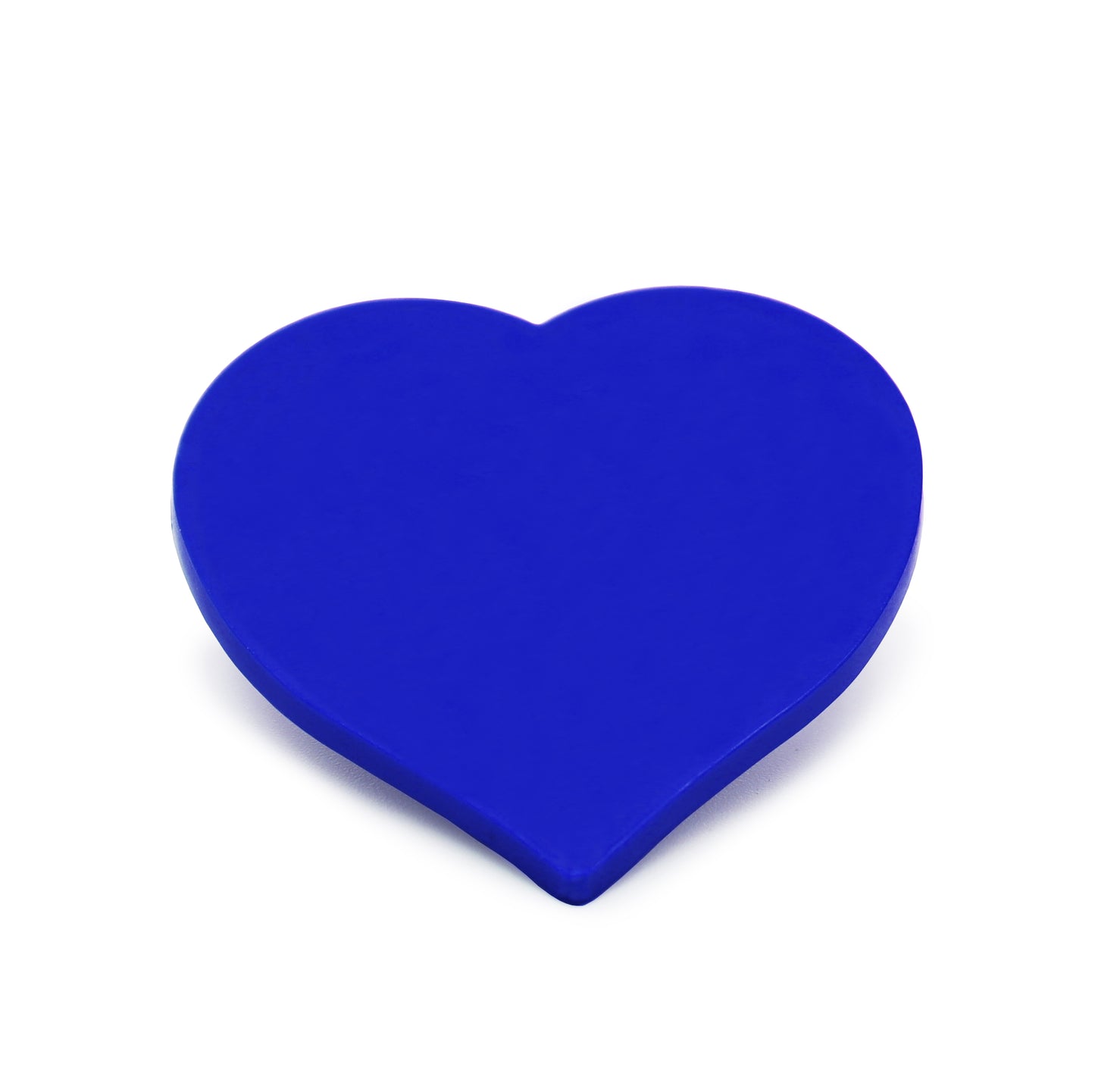 Dark Blue Plastic Heart Coins