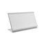 Personalised Desk Name Plate 170x100mm - Silver Aluminium