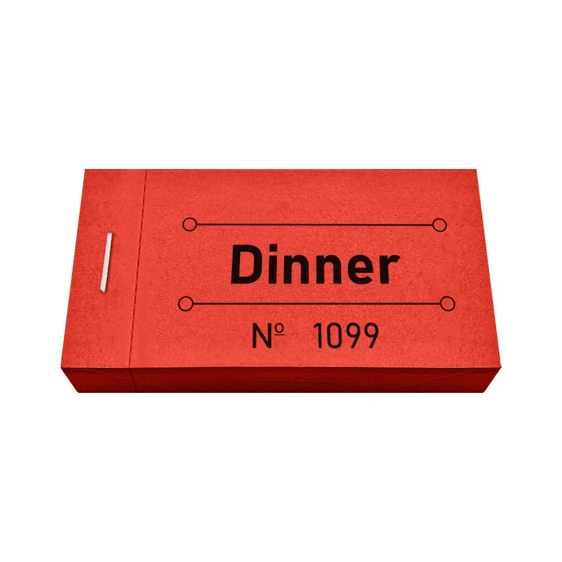 Small Ticket Book With Dinner Vouchers For Events And Restaurants 