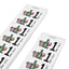 Drink Tickets Strips With Cocktail Glass, Beer Bottle and Wine Glass Icons And The Text '1 Drink Ticket' On White Paper Full Colour Print