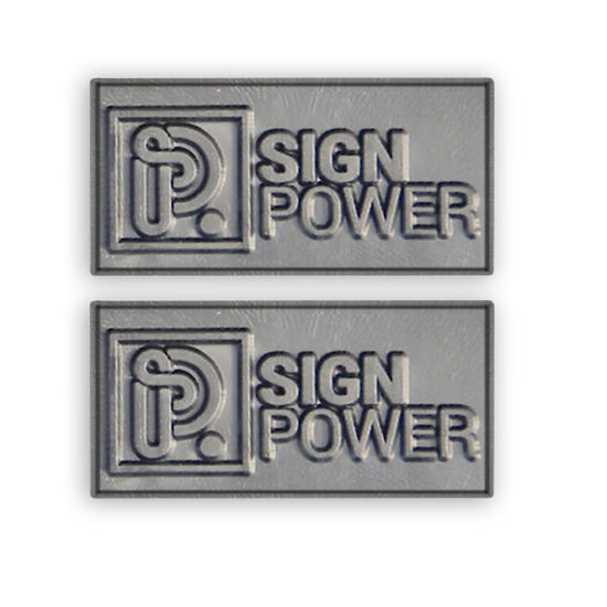 Embossed Plastic Logo Tags | Branded Product Labels | CombiCraft ...