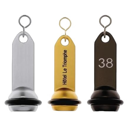 Heavy Weight Aluminium Hotel Key Tags with Custom Engraving