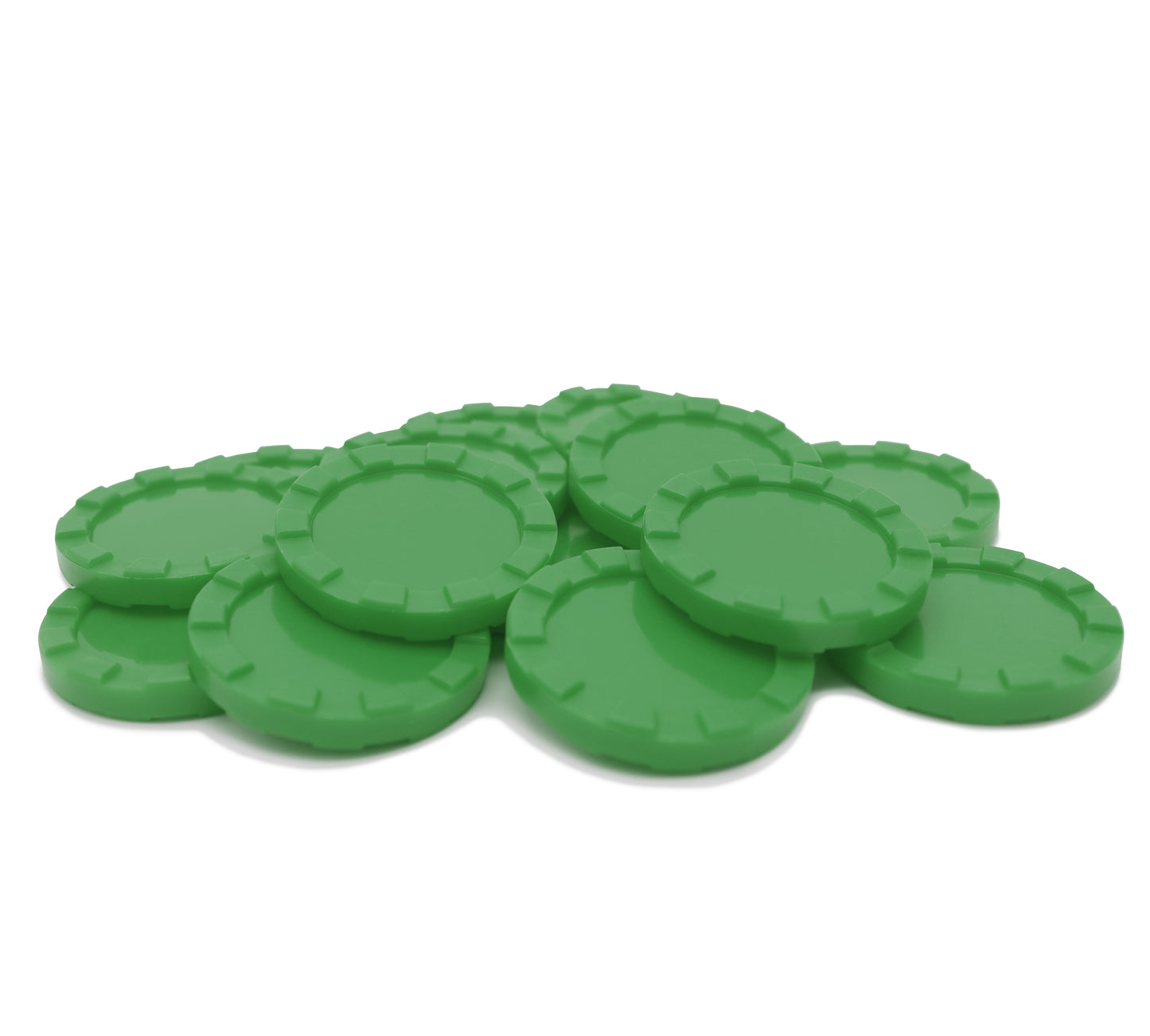 Round Stackable Plastic Tokens 29mm