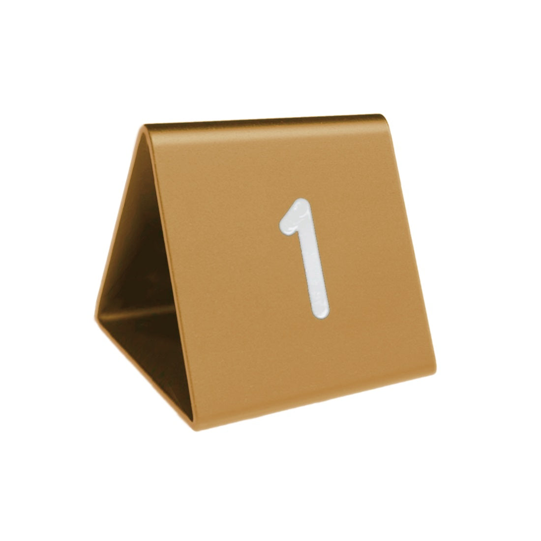 Gold Table Number Signs