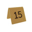 Gold Restaurant Table Number Signs