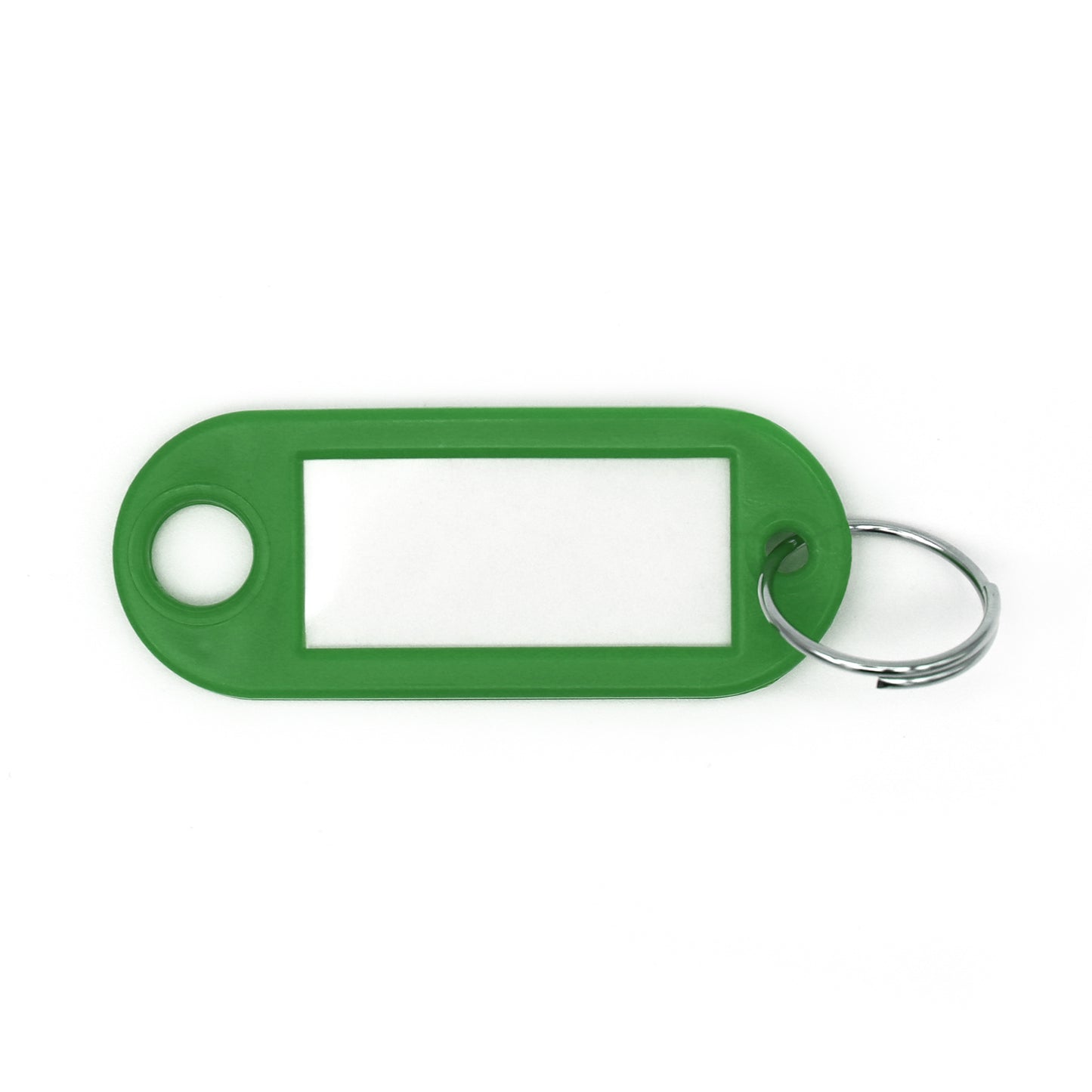 Label Window Key Tags Green 55x22mm 100 Pack