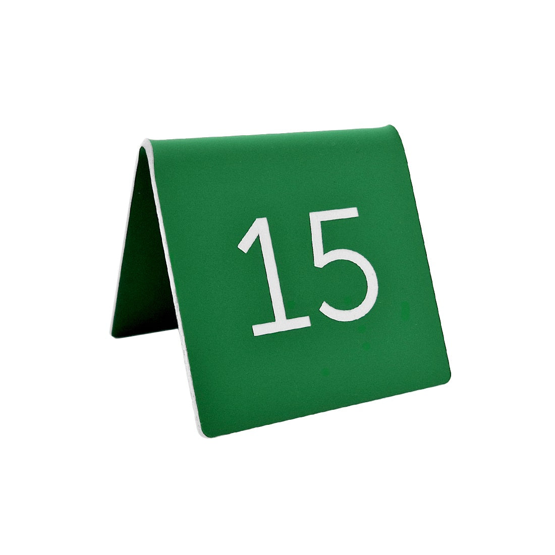 Green Table Number Signs