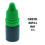 Green Stamp Ink Refill 5CC Bottle 