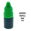 Green Ink for Stamps 5ML Refill Bottle