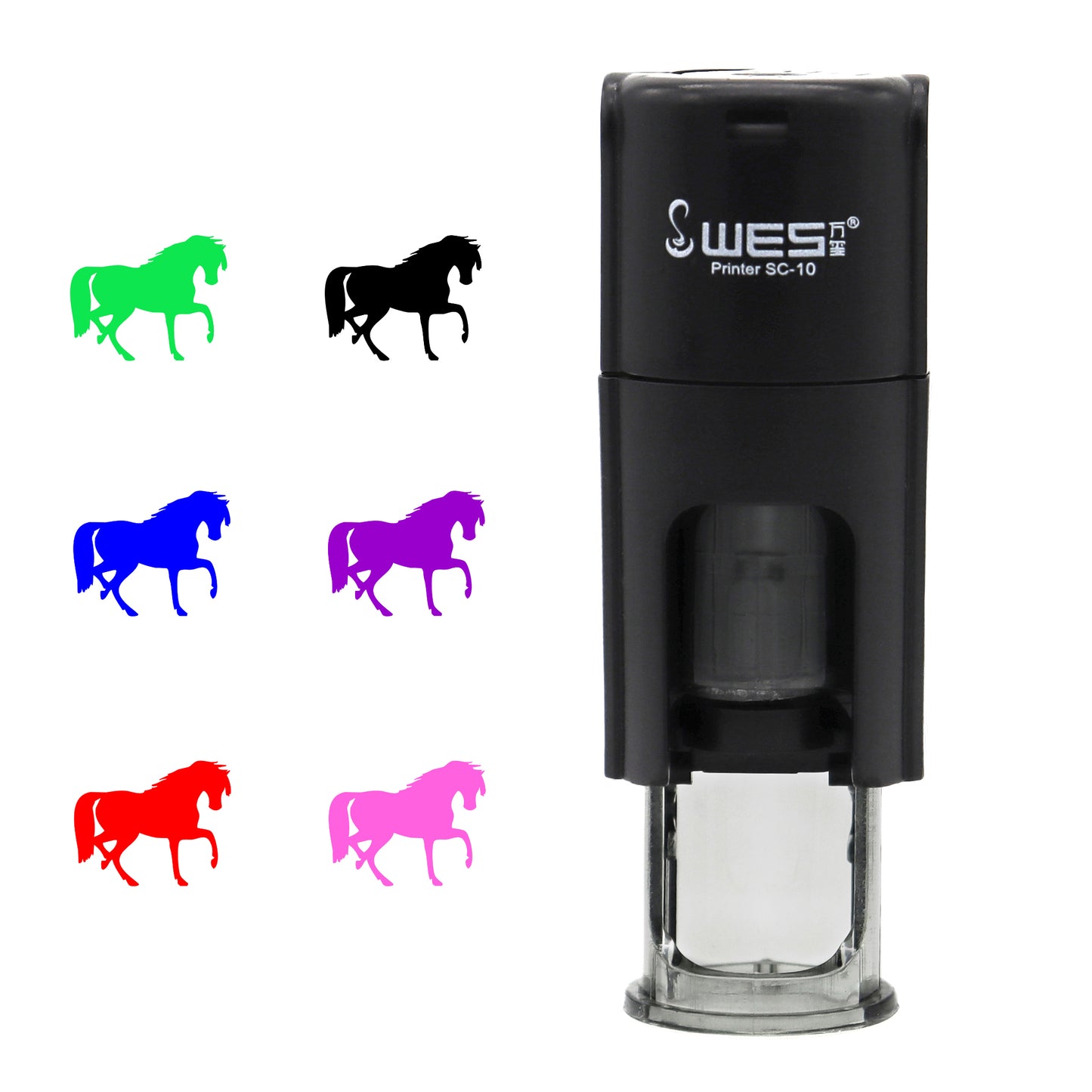 Horse Stamp with available ink colours