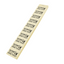 Pastel Yellow Paper Drink Tickets On Strip