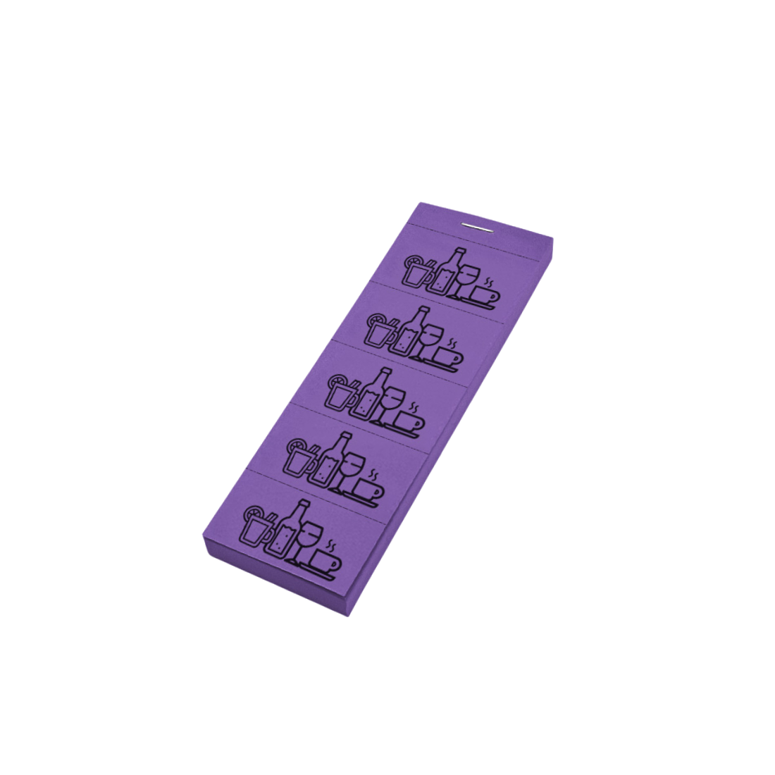 Purple Drink Tickets 5 Ticket Strip