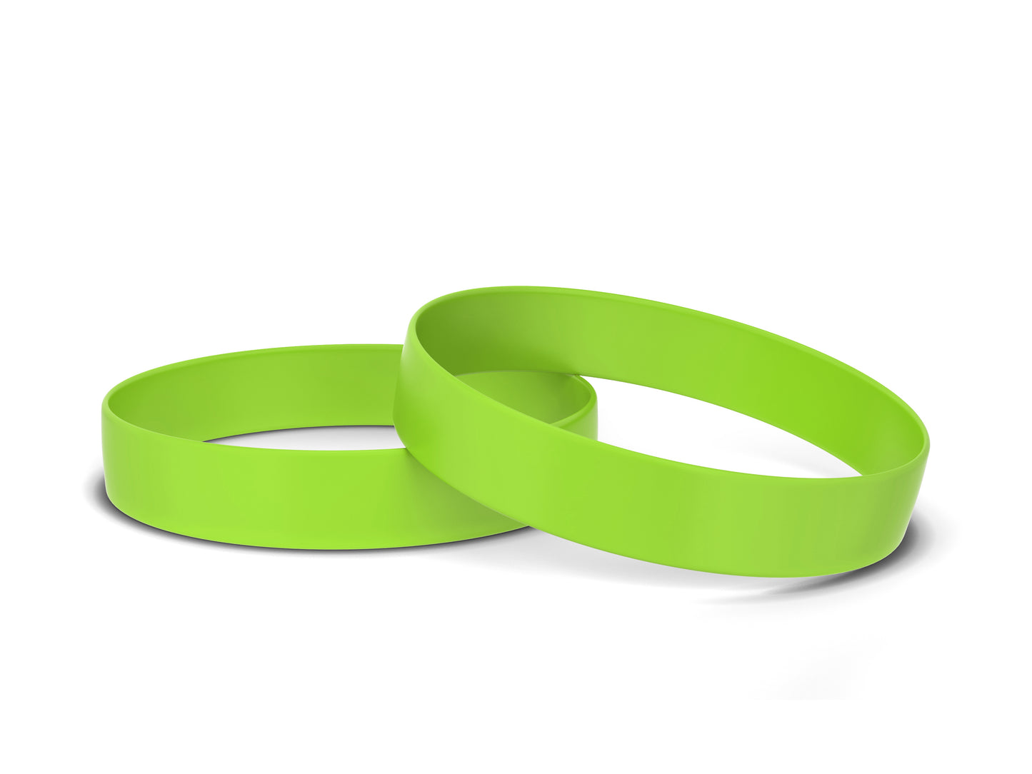 Plain Silicone Event Wristbands