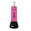 Large Label Window Key Tags with Rubber Cap and Custom Engraved Insert