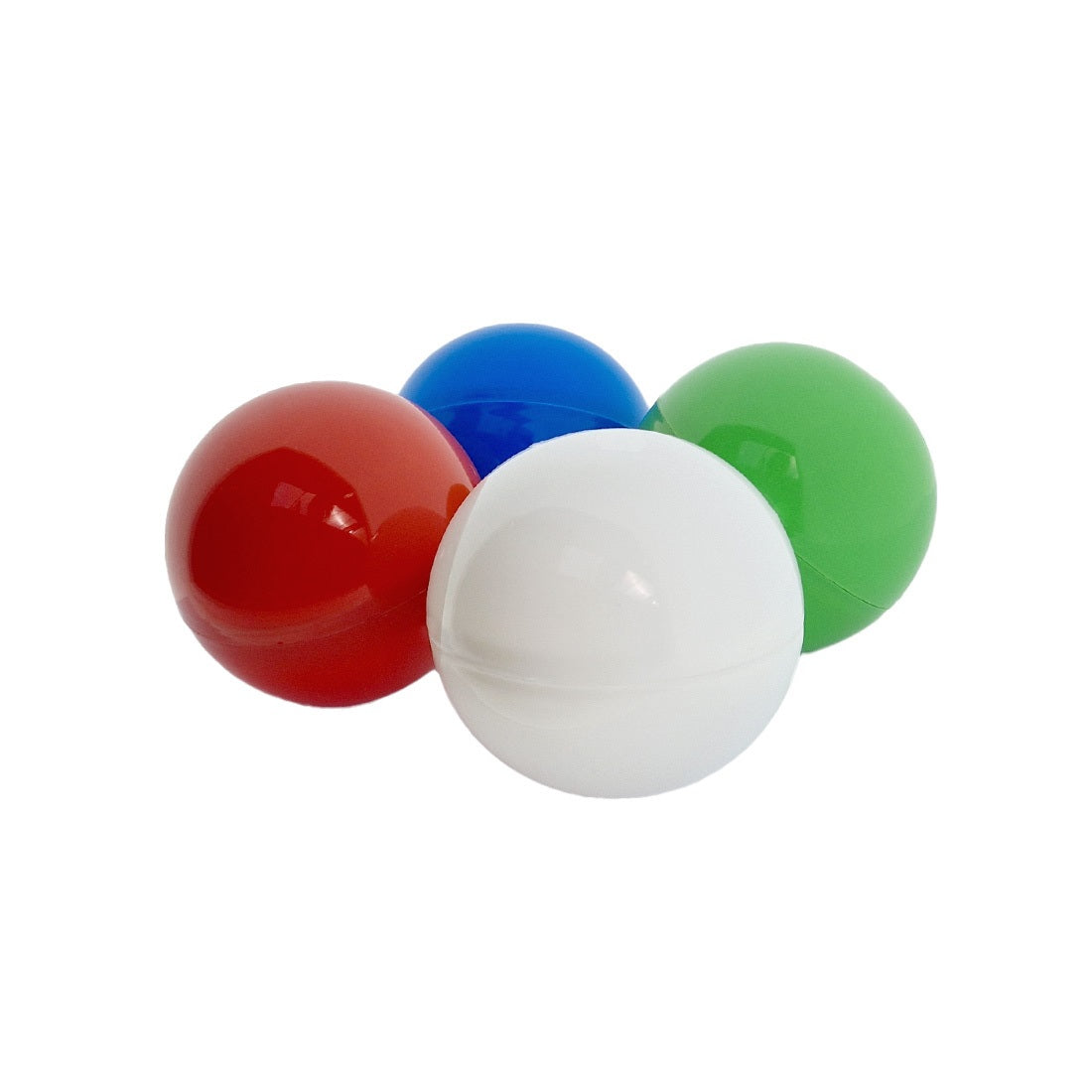 Large Lottery Balls 75mm In Green, Blue, White, Red Colours