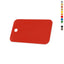 Blank Rounded Rectangle Acrylic Tags With One Drill Hole
