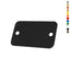 Blank Acrylic Tags with Two Drill Holes Rounded Corners