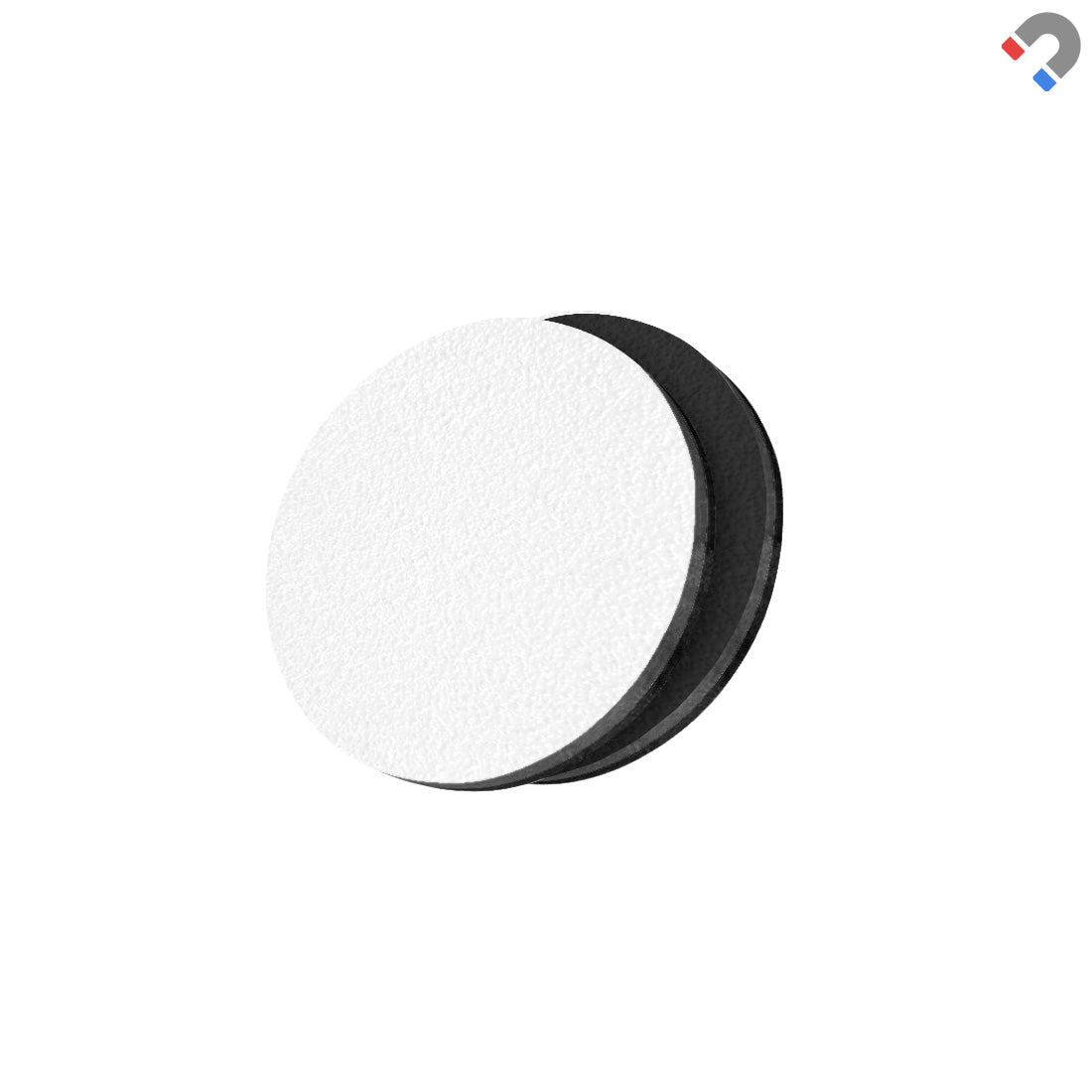 White Acrylic Labels/Tags With Magnetic Backing
