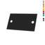 Blank Acrylic Tags with Two Drill Holes Straight Corners