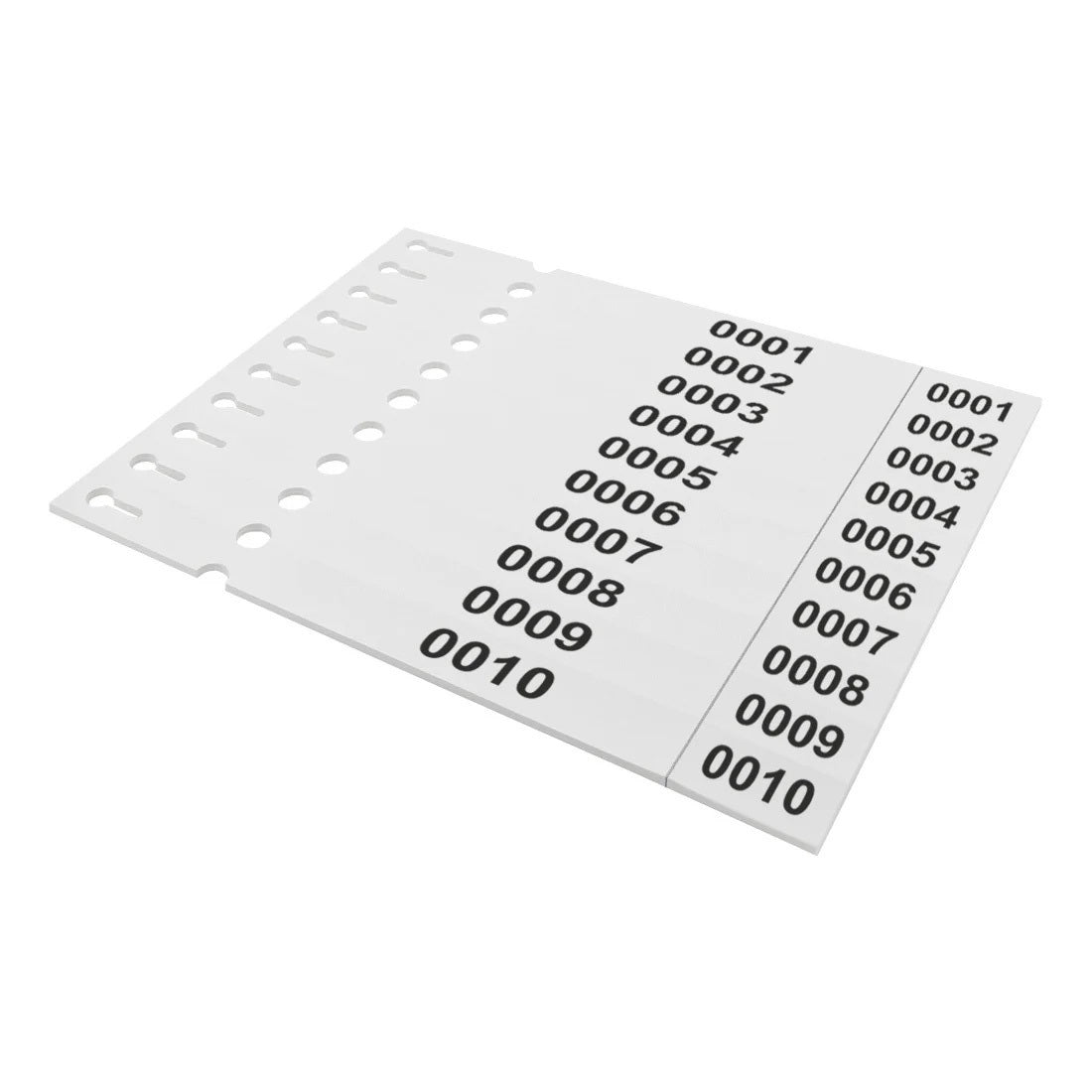 Numbered Self-Locking Loop Lock Labels | Baggage Tags | Inventory ...