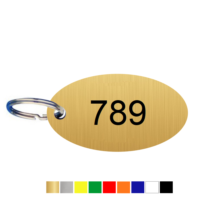 Key Tags with Custom Numbering | Numbered Key Rings | CombiCraft ...