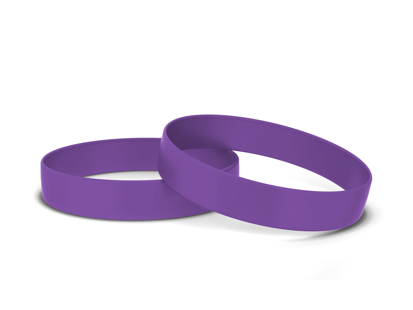 Plain Silicone Event Wristbands