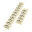 Ticket Strips With Party Icons And Your Custom Text In On Pastel Yellow Coloured Paper 5 or 10 Ticket Strips