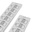 Ticket Strips With Three Lines Of Customised Text and Sequential Numbering