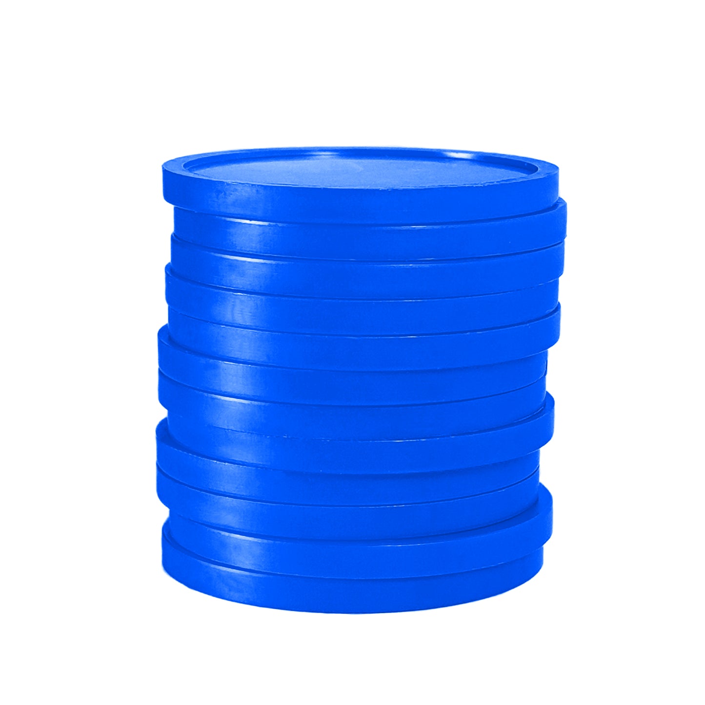 Blue Plastic Tokens