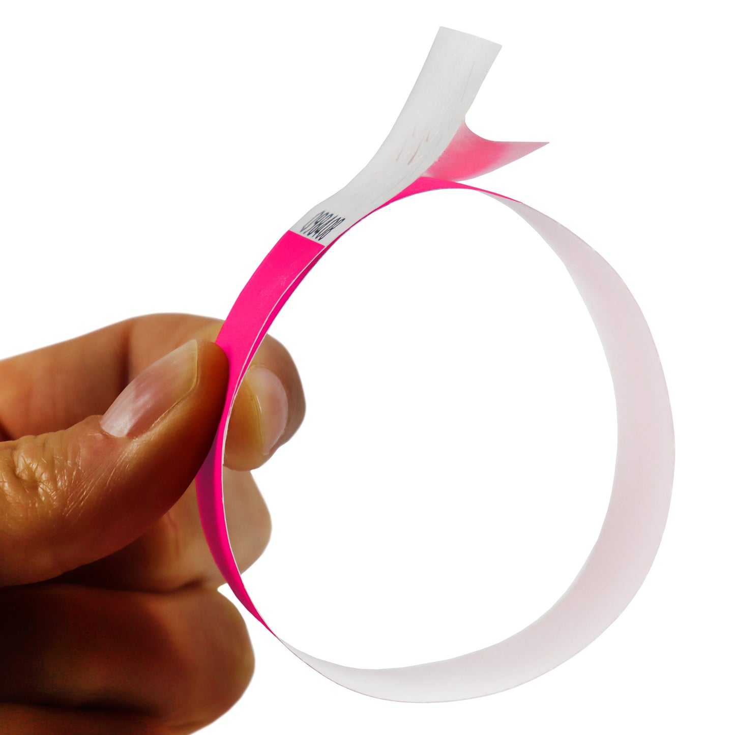 Tyvek Wristbands - Pink