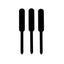 Plant Stake Tags  Black