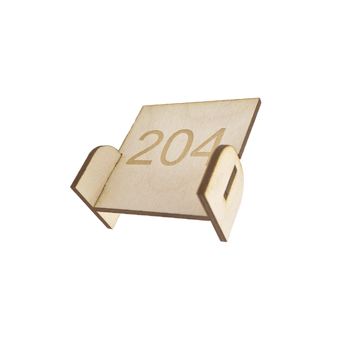 Wooden Table Number Signs | Custom Engraved Table Numbers | Combicraft ...