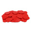 Heart Shaped Plastic Tokens 40mm