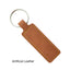 Rectangle Leather or Artificial Leather Hotel Key Tags | 95x25mm | Without Engraving | No MOQ