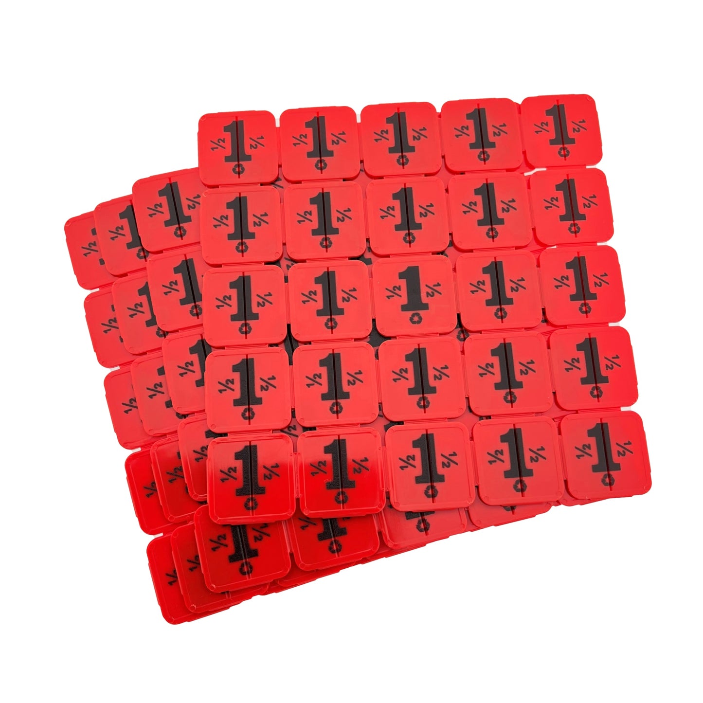 Red Drink Tokens on Sheets