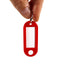 Label Window Key Tags Red 55x22mm 100 Pack