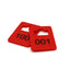 Plastic Pre-numbered Cloakroom Tags