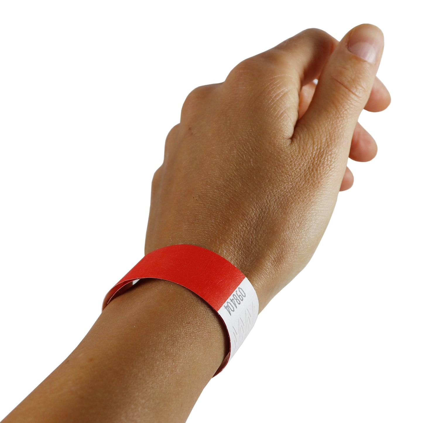 Tyvek Wristbands - Red