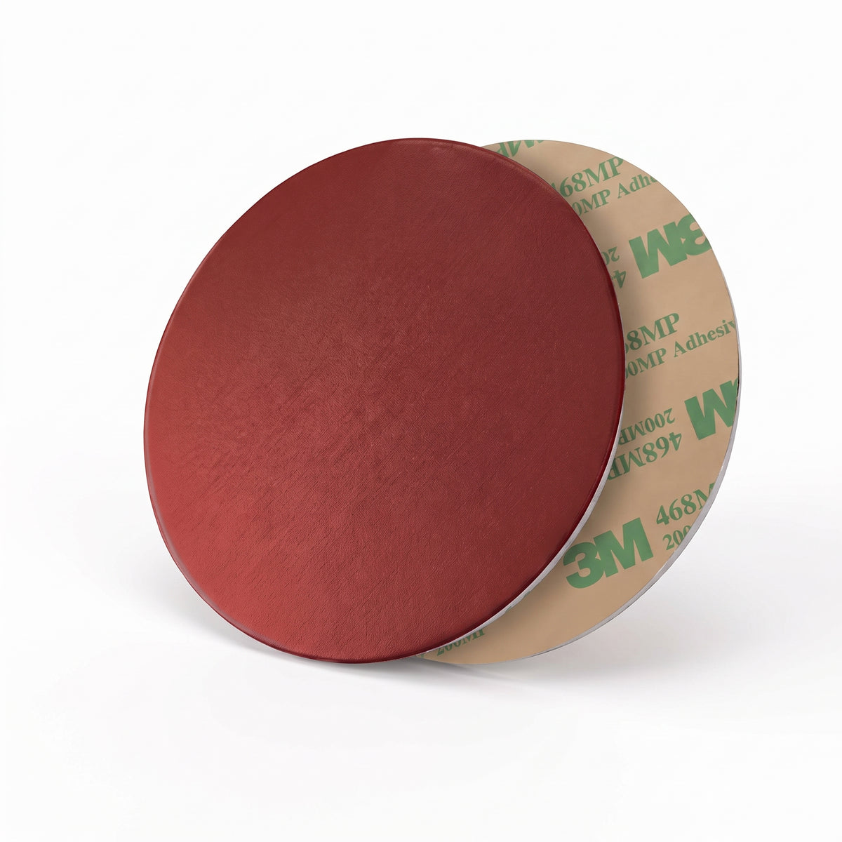 Blank Round Coloured Aluminium Tags With Adhesive Tape