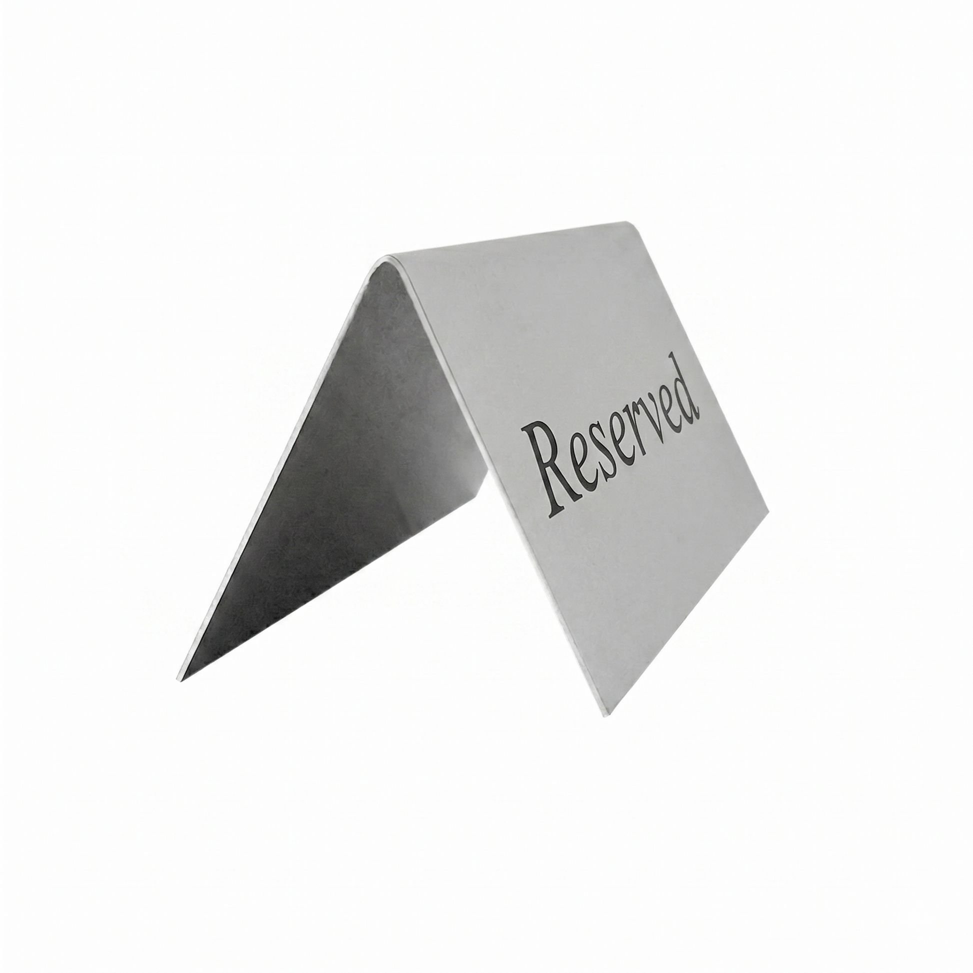 Budget Friendly Rerved Table Maker from Silver Aluminium 100x40mm Side View