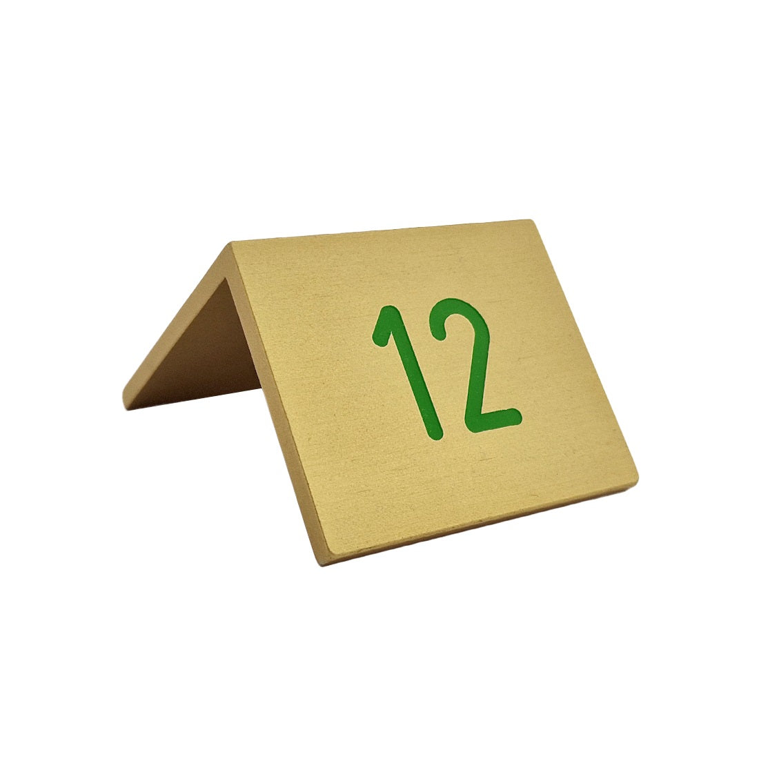 Gold Aluminium Table Numbers