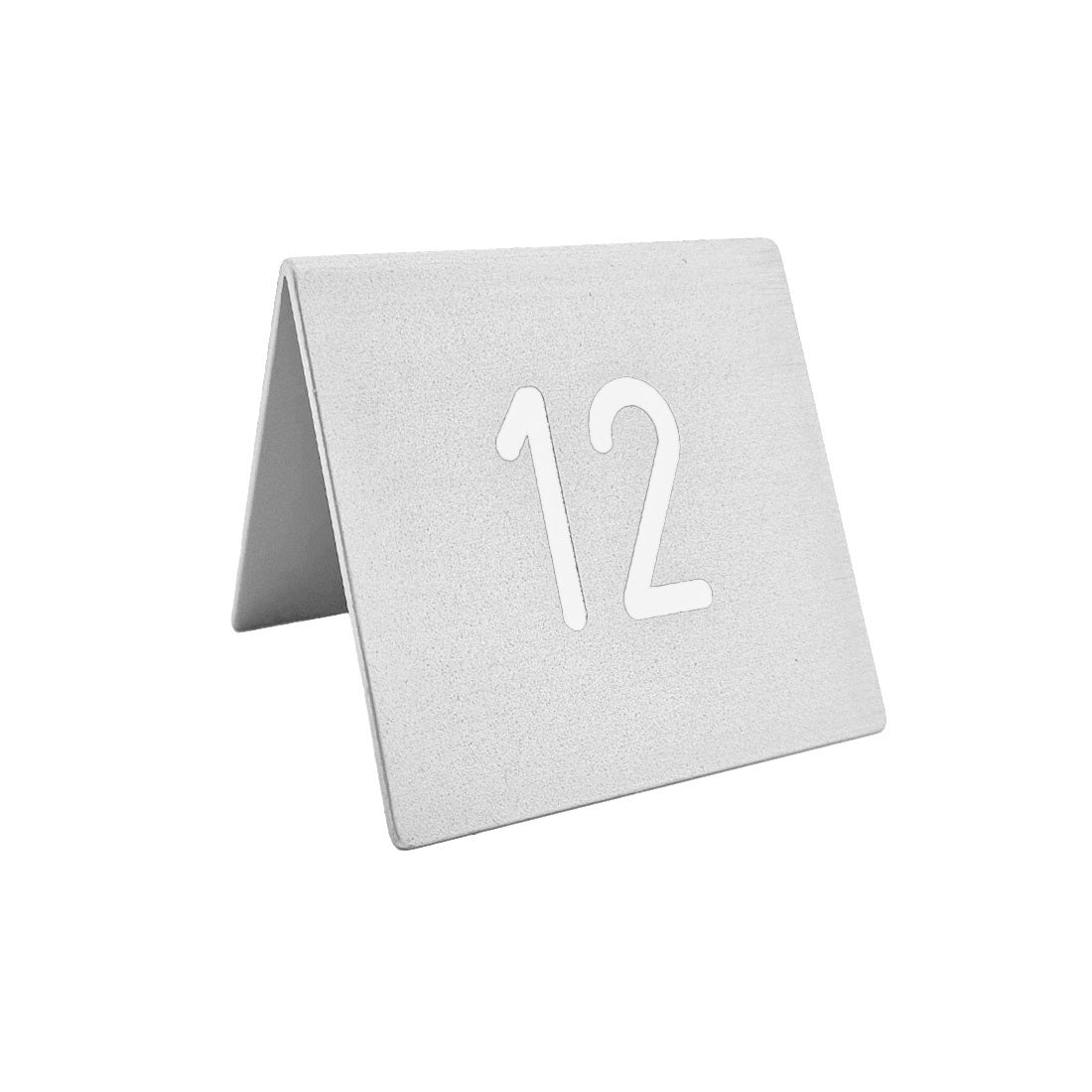 Silver Table Numbers A Frame