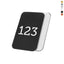 Rectangle Foil Number Tags Bendable 